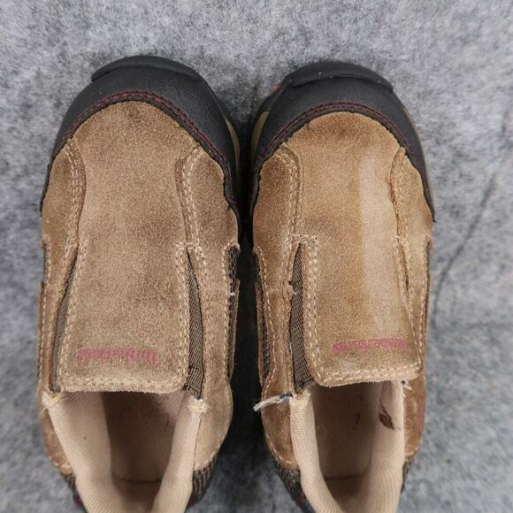 Timberland Shoes Toddler 8 Slip On Moc Leather Casual Active Kids Brown Outdoor - Picture 8 of 13